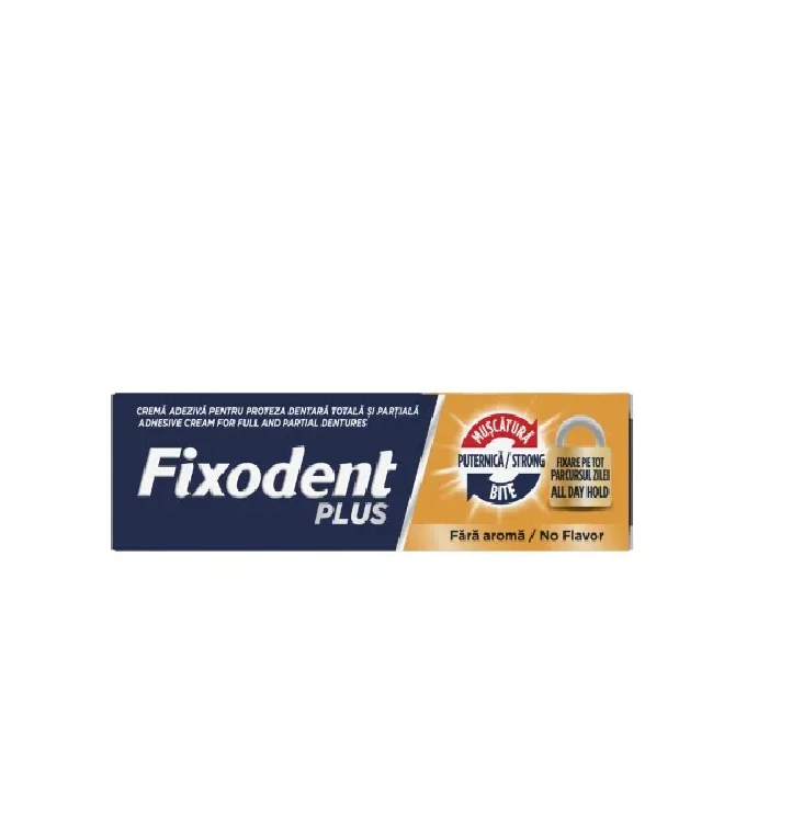 FIXODENT CREMA ADEZIVA PROTEZA FRESH FLAVOR 40G PLUS 